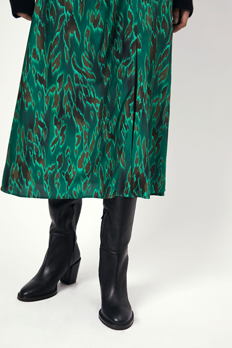 ZARINA PRINTED MAXI SKIRT MULTICOLOUR 5