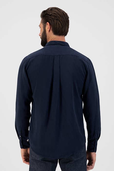 SHIRT TENCEL DK. INDIGO 2