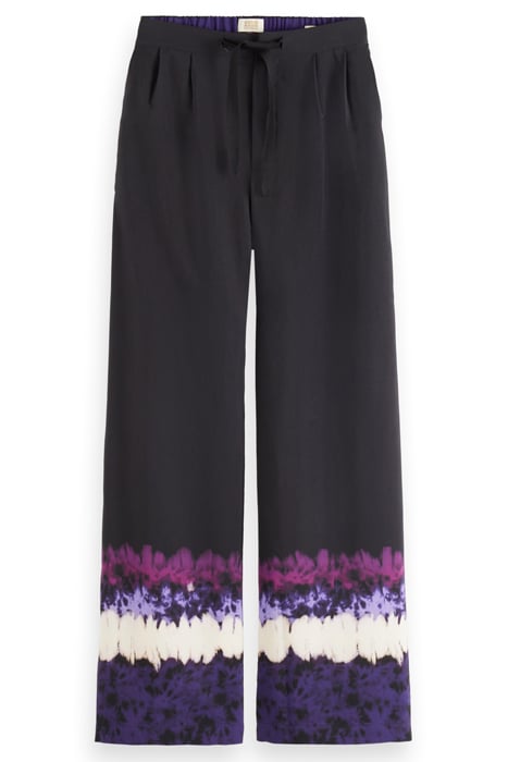 ELENI - HIGH RISE WIDE LEG PYJAMA PANTS DIP DYE STRIPE 4