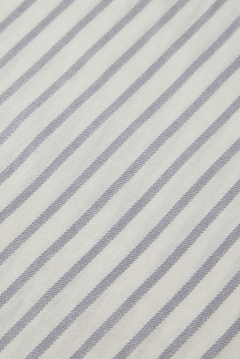 OVERSIZED FIT SHIRT WITH STRIPES DUSTY BLUE ROPE STRIPE 3