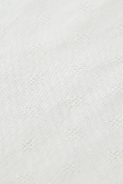 PIN TUCK BIB TOP WHITE 7