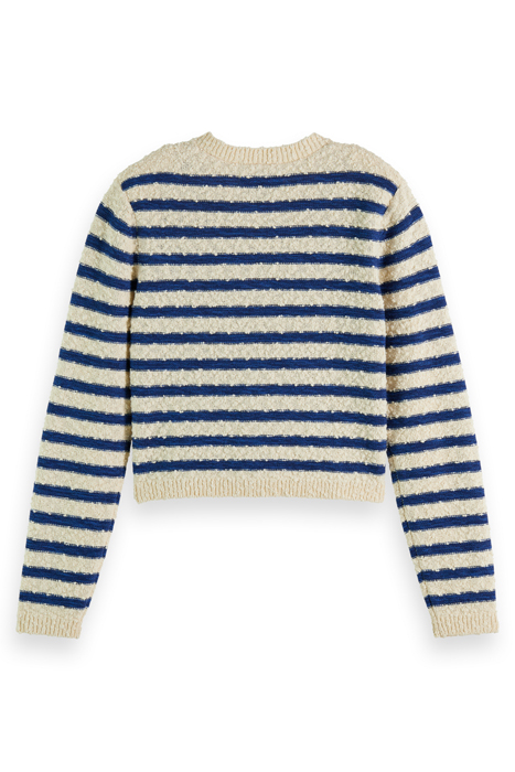TEXTURED BRETON STRIPE CARDIGAN BRETON STRIPE 5