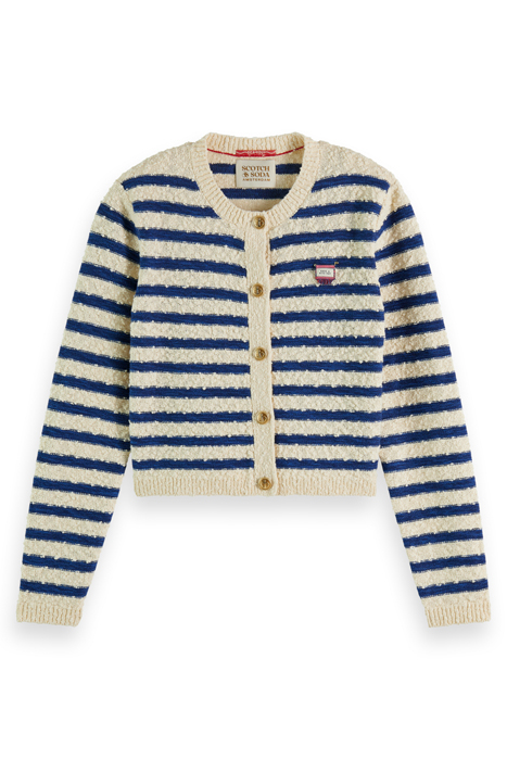 TEXTURED BRETON STRIPE CARDIGAN BRETON STRIPE 4