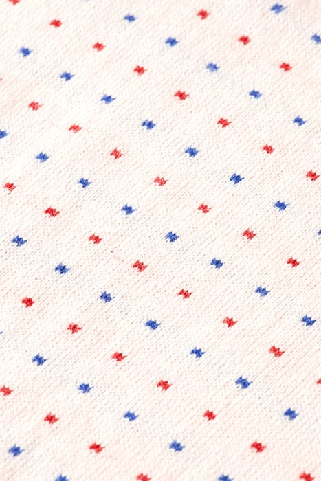 JACQUARD COLLARED KNITTED PULLOVER SOFT ICE 3