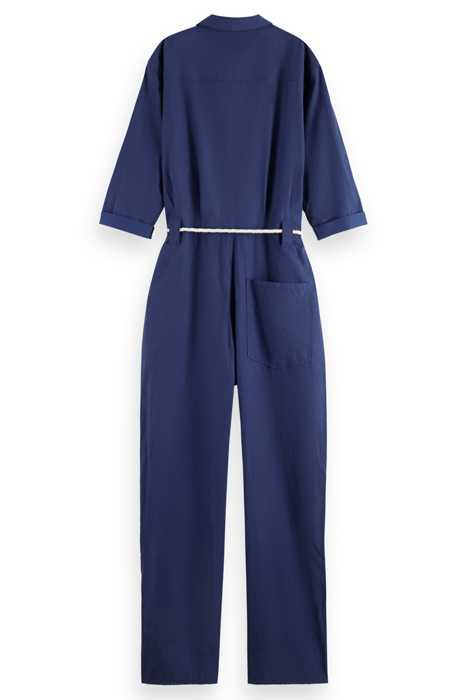 ALL IN ONE WITH CONTRAST STITCHING NAVY BLUE 4