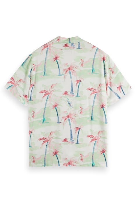 ALLOVER PRINTED VISCOSE SHORT PALMTREE HAWAII AOP 2