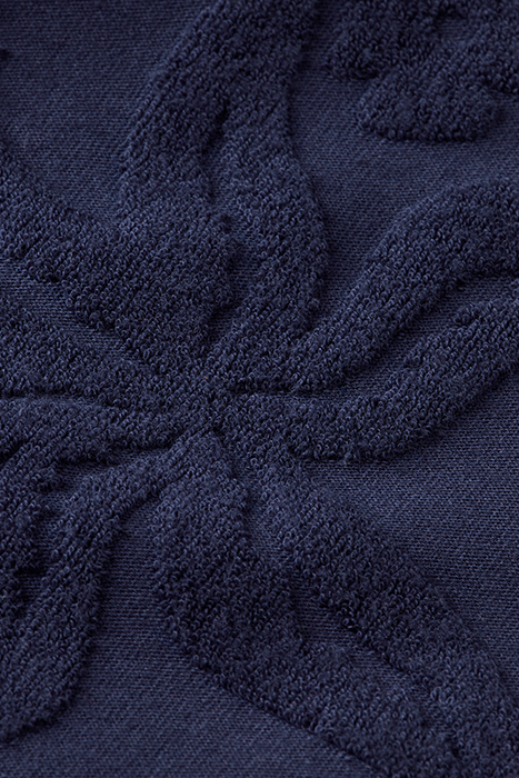 TERRY JACQUARD SHORT SLEEVE SH NAVY BLUE 7