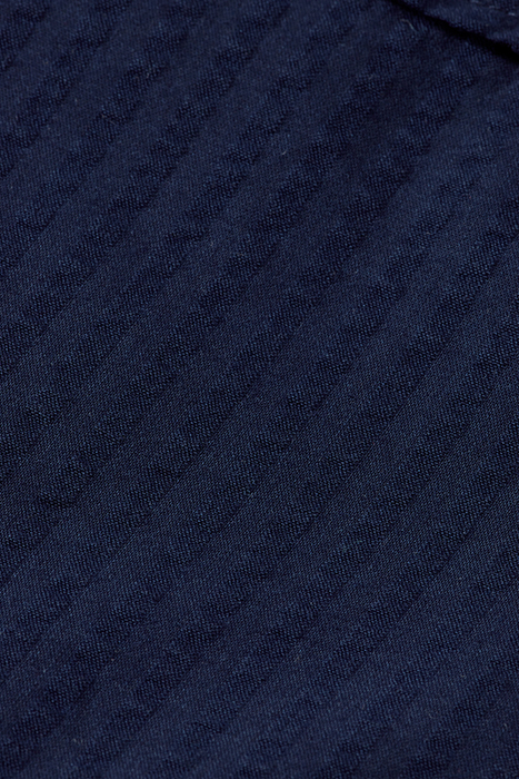 UNCONSTRUCTED SEERSUCKER BLAZE NAVY BLUE 8