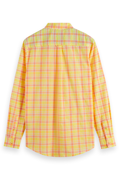 NEON CHECK SHIRT NEON YELLOW CHECK 2