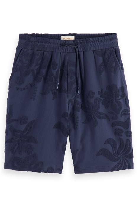 JACQUARD TOWELLING SHORTS NAVY BLUE by Scotch & Soda