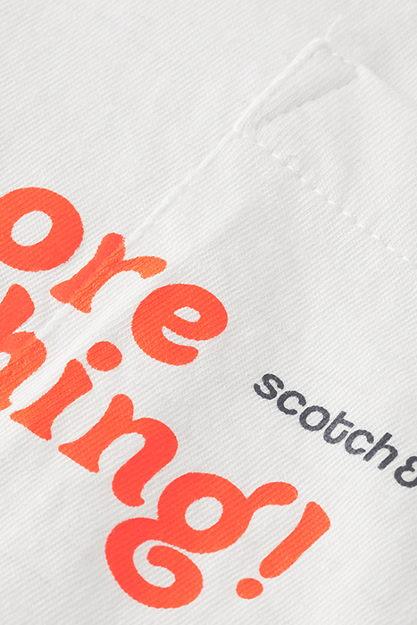 ARTWORK POCKET T-SHIRT WHITE 8