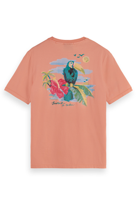 FRONT BACK ARTWORK T-SHIRT CORAL REEF 2