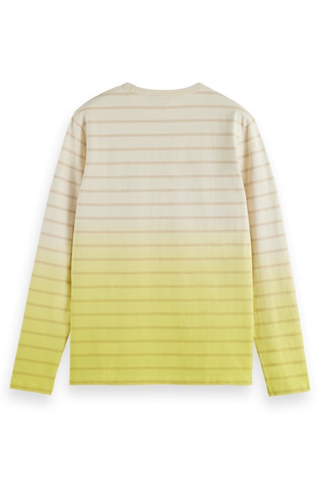 DIP DYE STRIPED LS T-SHIRT SHELL 2