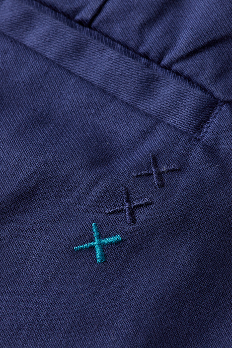 STUART- GARMENT-DYED PIMA COTT NAVY 3