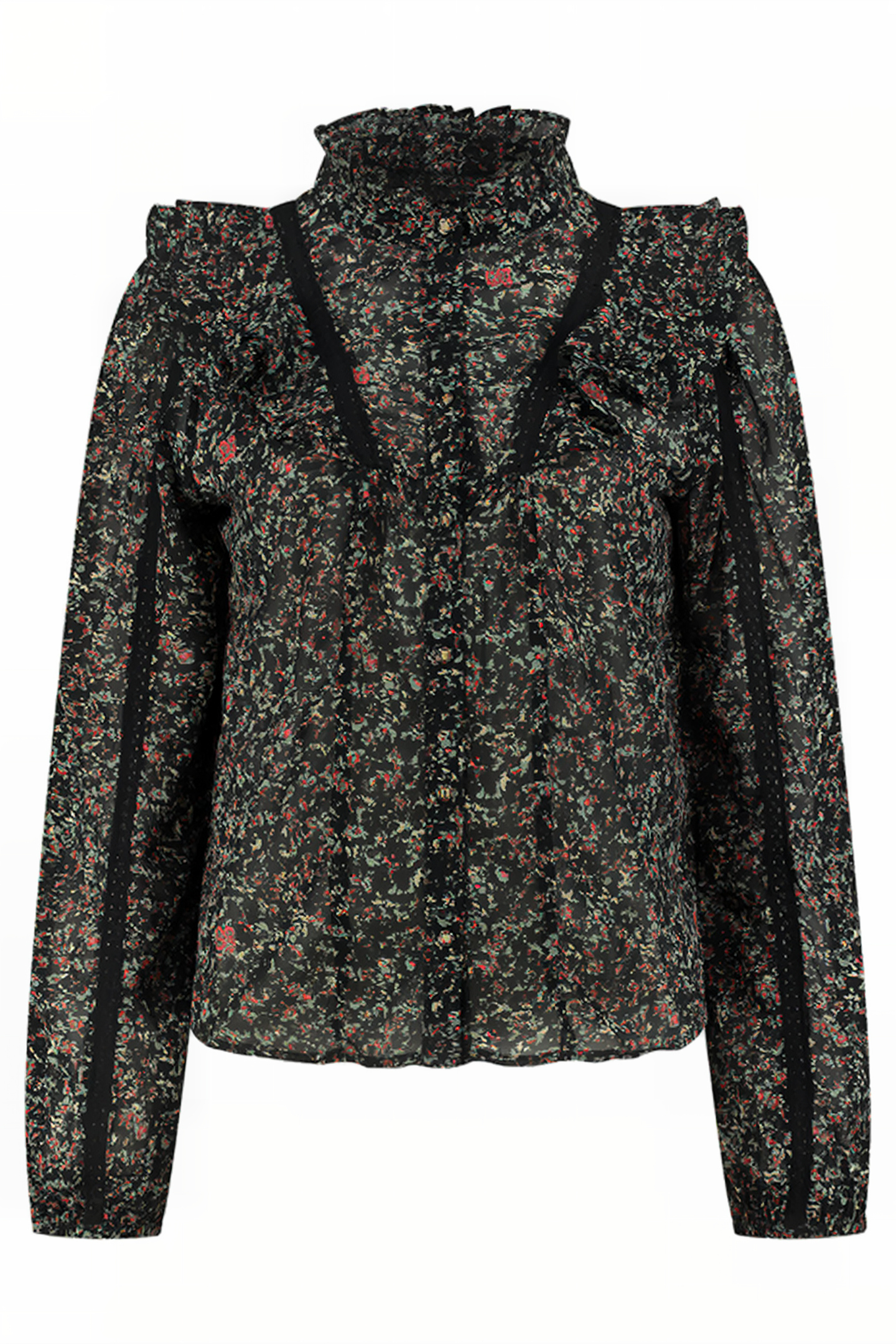 VERONA BLOUSE SAGE GREEN 1