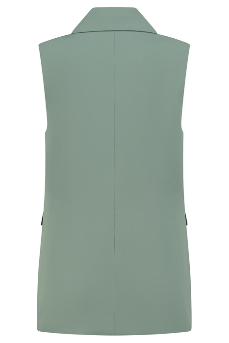 LOISE WAISTCOAT SAGE GREEN 2