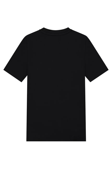 SWIRL LOGO T-SHIRT BLACK 2