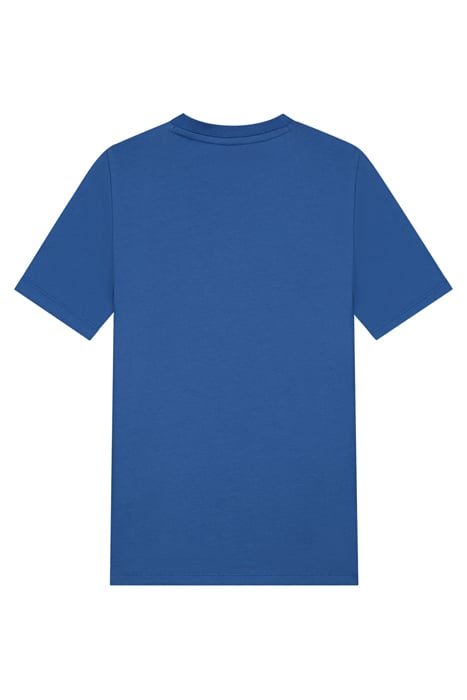 SWIRL LOGO T-SHIRT COBALT BLUE 2