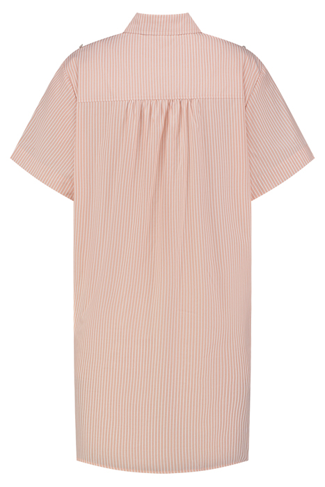 SUS SHIRT DRESS OFF WHITE/ORANGE STRIPE 2