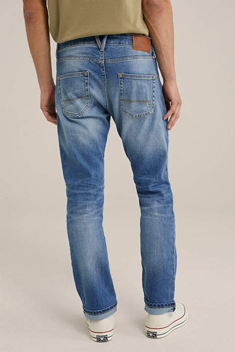 5-POCKET MID WAIST LIGHT BLUE 2