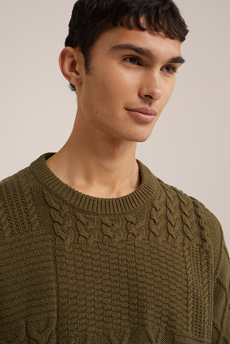 PULLOVER DARK GREEN 5