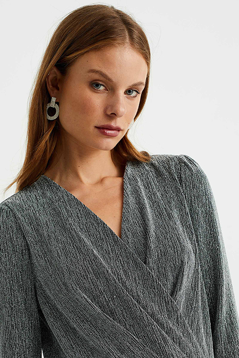 DRESS MID LENGTH SILVER 4