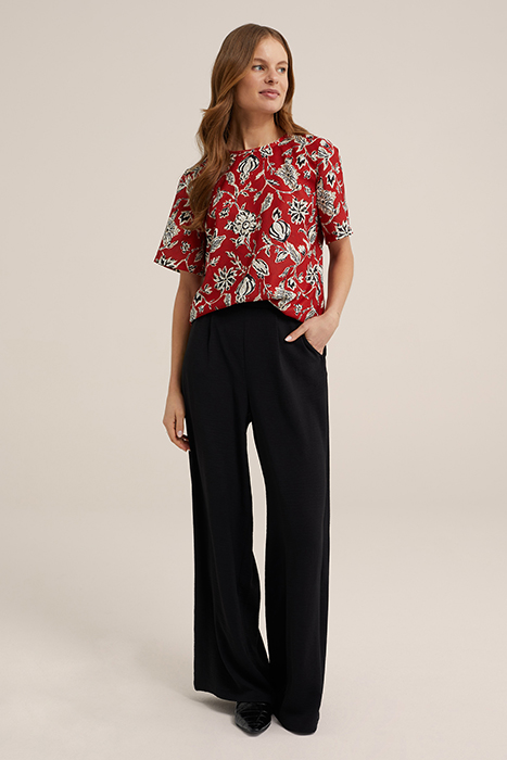 T-SHIRT SAFFRON RED 3