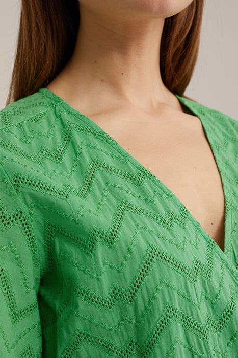 DRESS SHORT BRIGHT GREEN 5