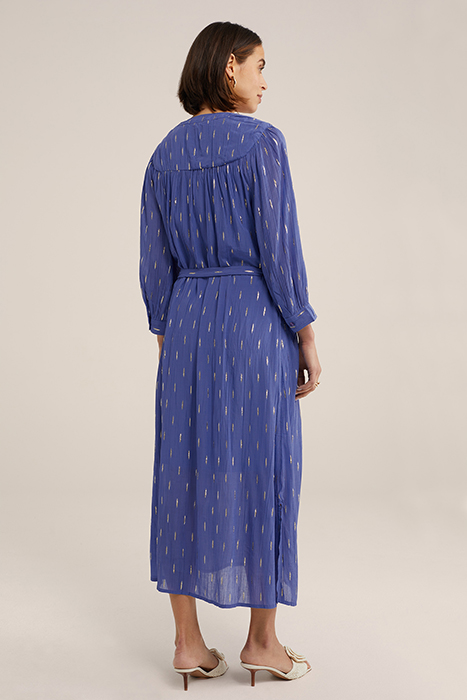 DRESS MID LENGTH PURPLE 2