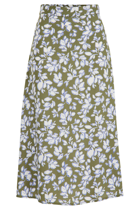 SKIRT MEDIUM LENGTH OLIVE GREEN 4