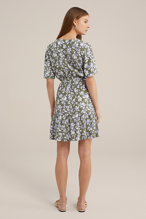 DRESS SHORT OLIVE GREEN 2