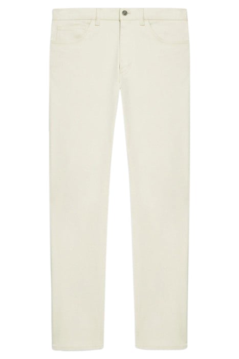 RAFFI 5-POCKET PANT IN NEOTERIC TWILL WARM IVORY 4