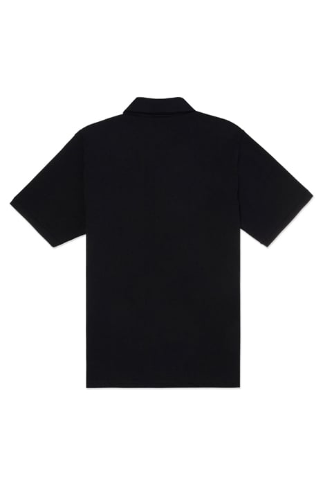 H2O DRI ACE SLUB POLO SHORT SLEEVE BLACK 2