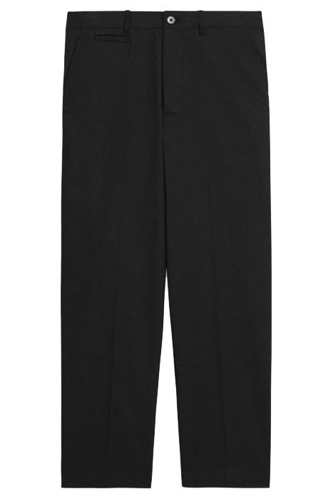RELAXED VIRGIN WOOL PANT BLACK 2