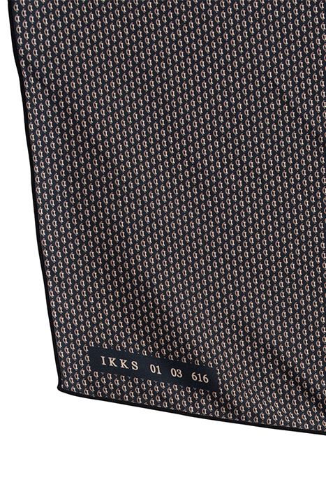 BLACK MINIMALIST PURE EDITION SCARF WITH RING BLACK 7