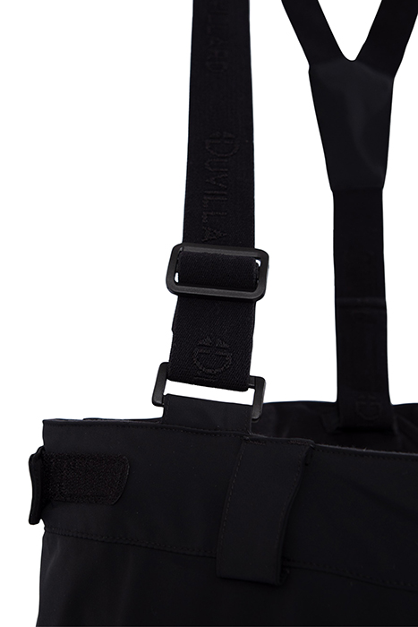 BLACK IKKS X DUVILLARD SKI TROUSERS & BRACES BLACK 5