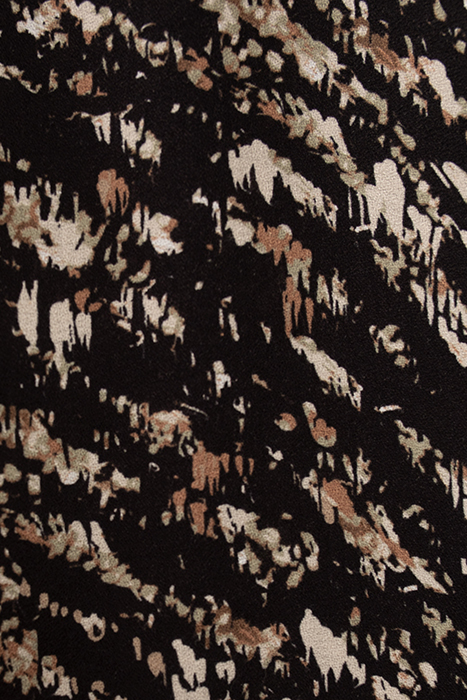 BLACK FUSAIN PRINT SHIRT BLACK 7