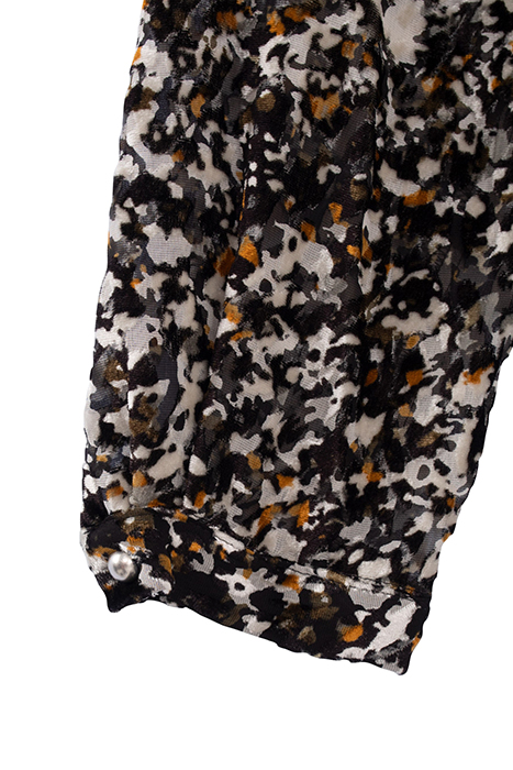 PURE EDITION- BLACK TACHIST ROCK DÉVORÉ DRESS BLACK 4