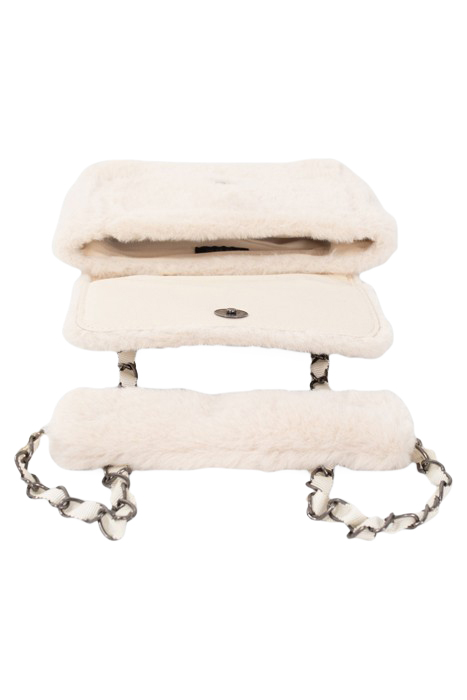 GIRLS’ PINK PLUSH HANDBAG WITH STAR BADGES BLUSH 5