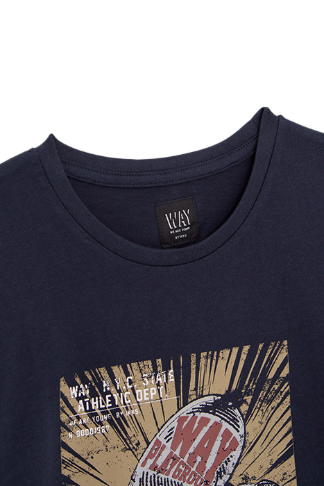 BOYS’ NAVY TRAINERS’ IMAGE T-SHIRT NAVY 5