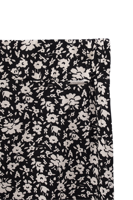GIRLS’ BLACK FLORAL PRINT SKORT BLACK 5