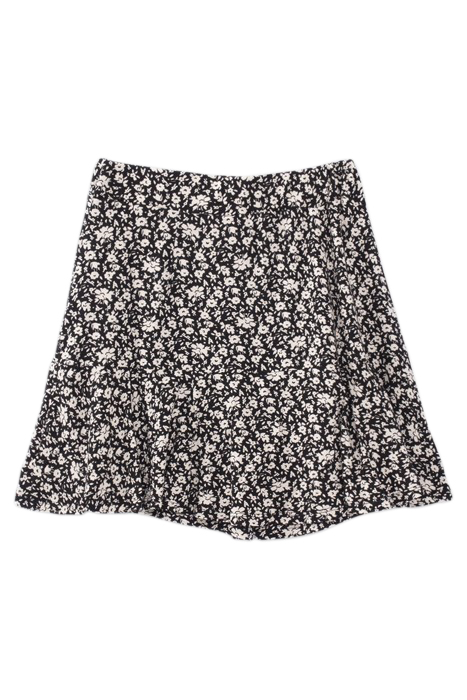 GIRLS’ BLACK FLORAL PRINT SKORT BLACK 2