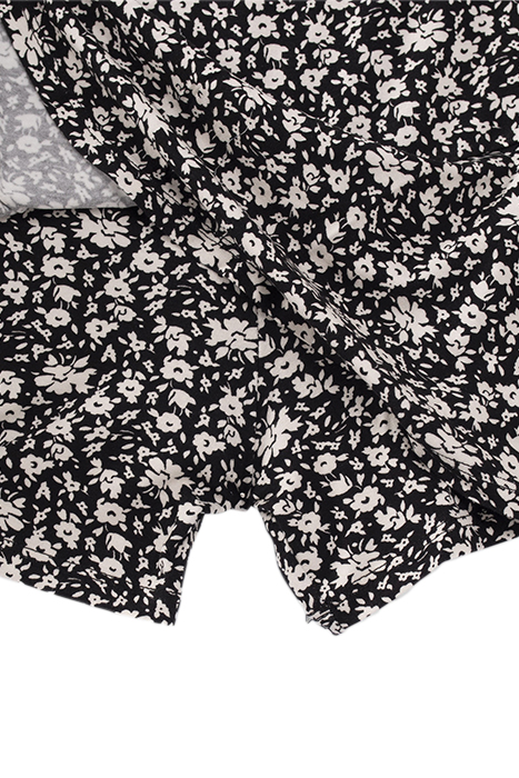 GIRLS’ BLACK FLORAL PRINT SKORT BLACK 3