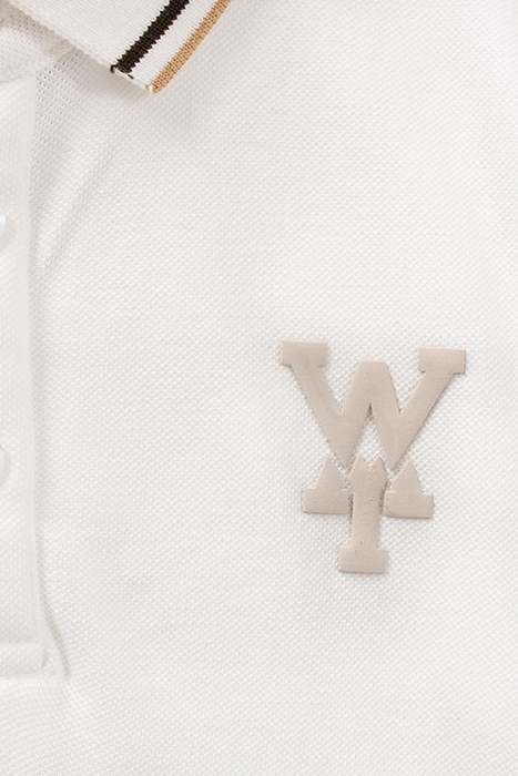 BOYS’ OFF-WHITE STRIPED RIBBED POLO SHIRT OFF-WHITE 5