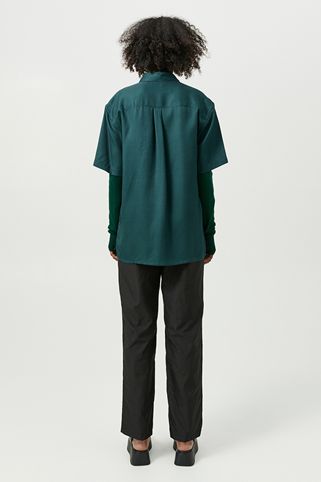 JODIE SHIRT DARK GREEN 5