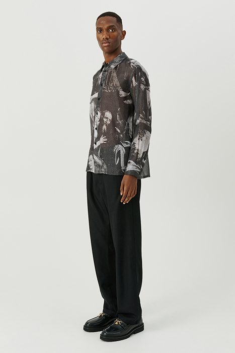 PERRY SHIRT BLACK AOP 3