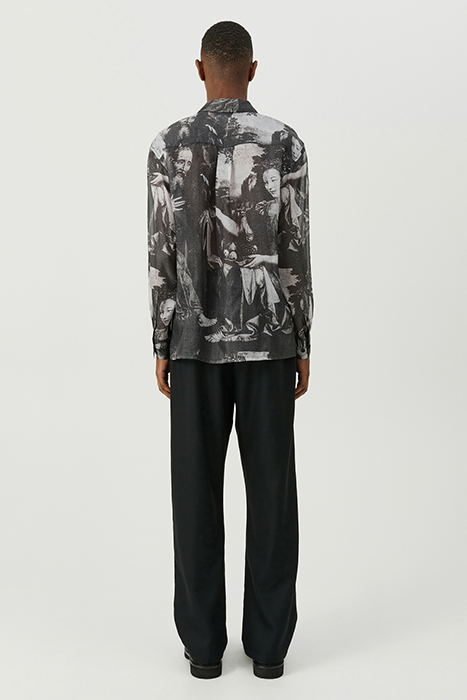 PERRY SHIRT BLACK AOP 4