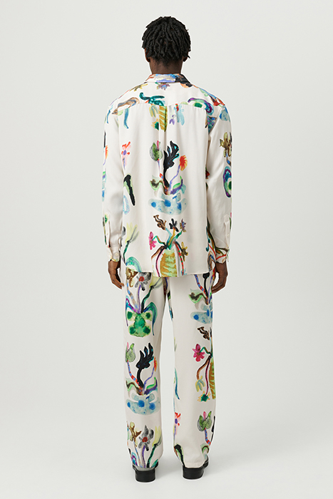 DAMON SHIRT GREEN AOP 4