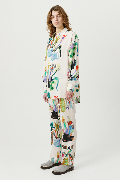 DAMON SHIRT GREEN AOP 5