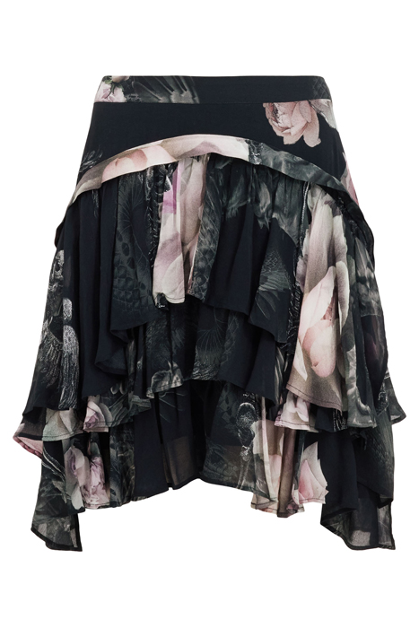 CAVARLY VALLEY SKIRT JET BLACK 4